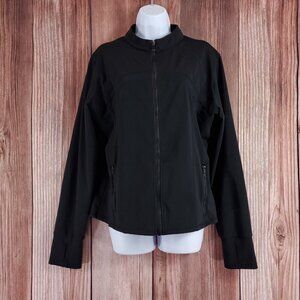 *READ* CVG Constantly Varied Gear Womens XL Black Performance Athleisure Jacket